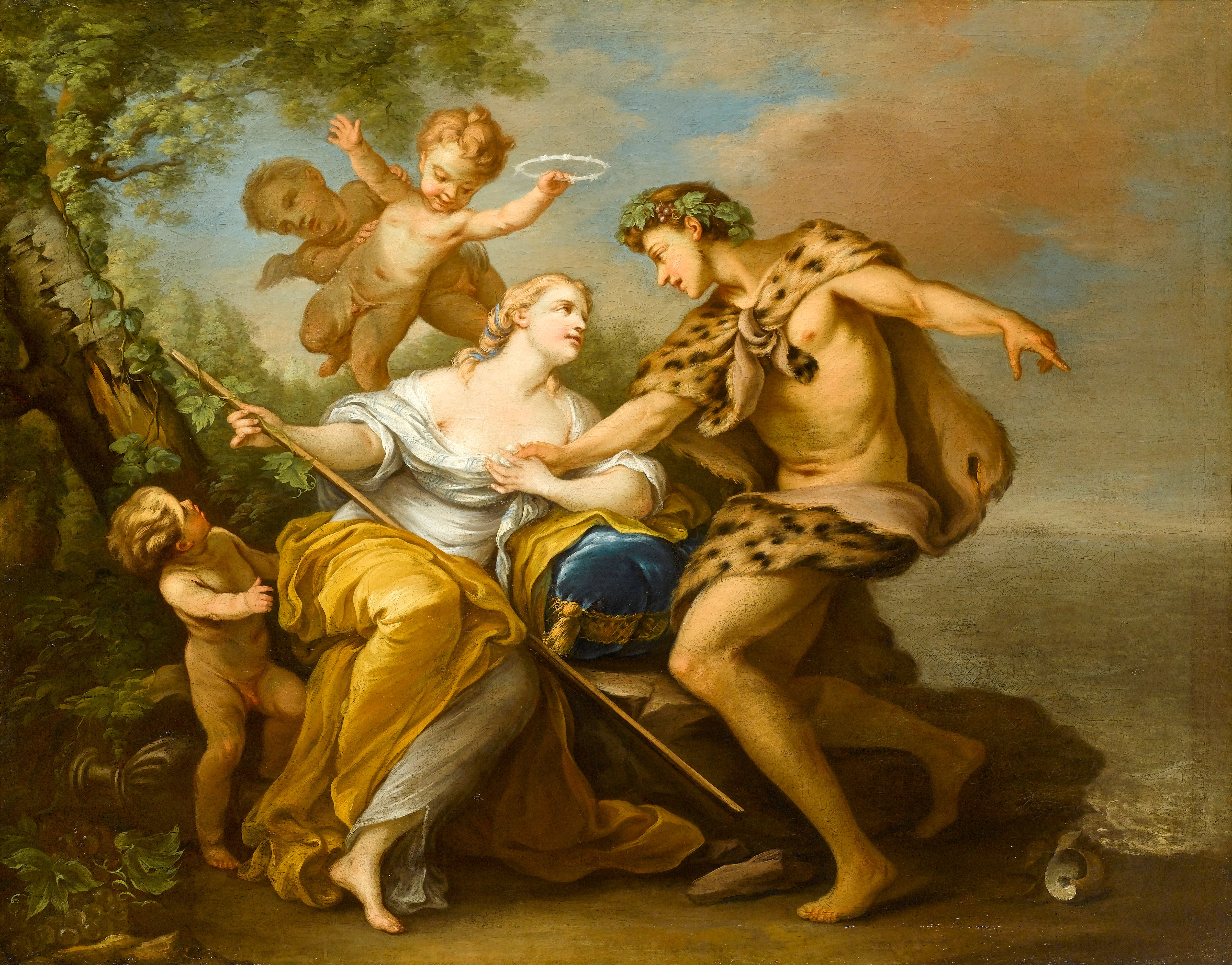 Carle van Loo - Bacchus and Ariadne | MasterArt